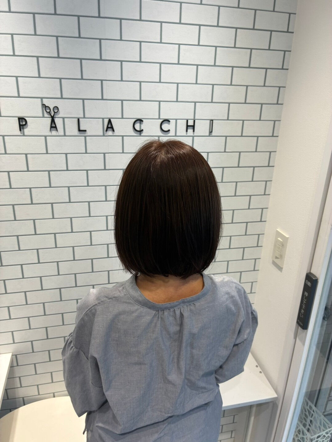 西宮のPALACCHIです✨今回はハイブリッドカラーで艶感た