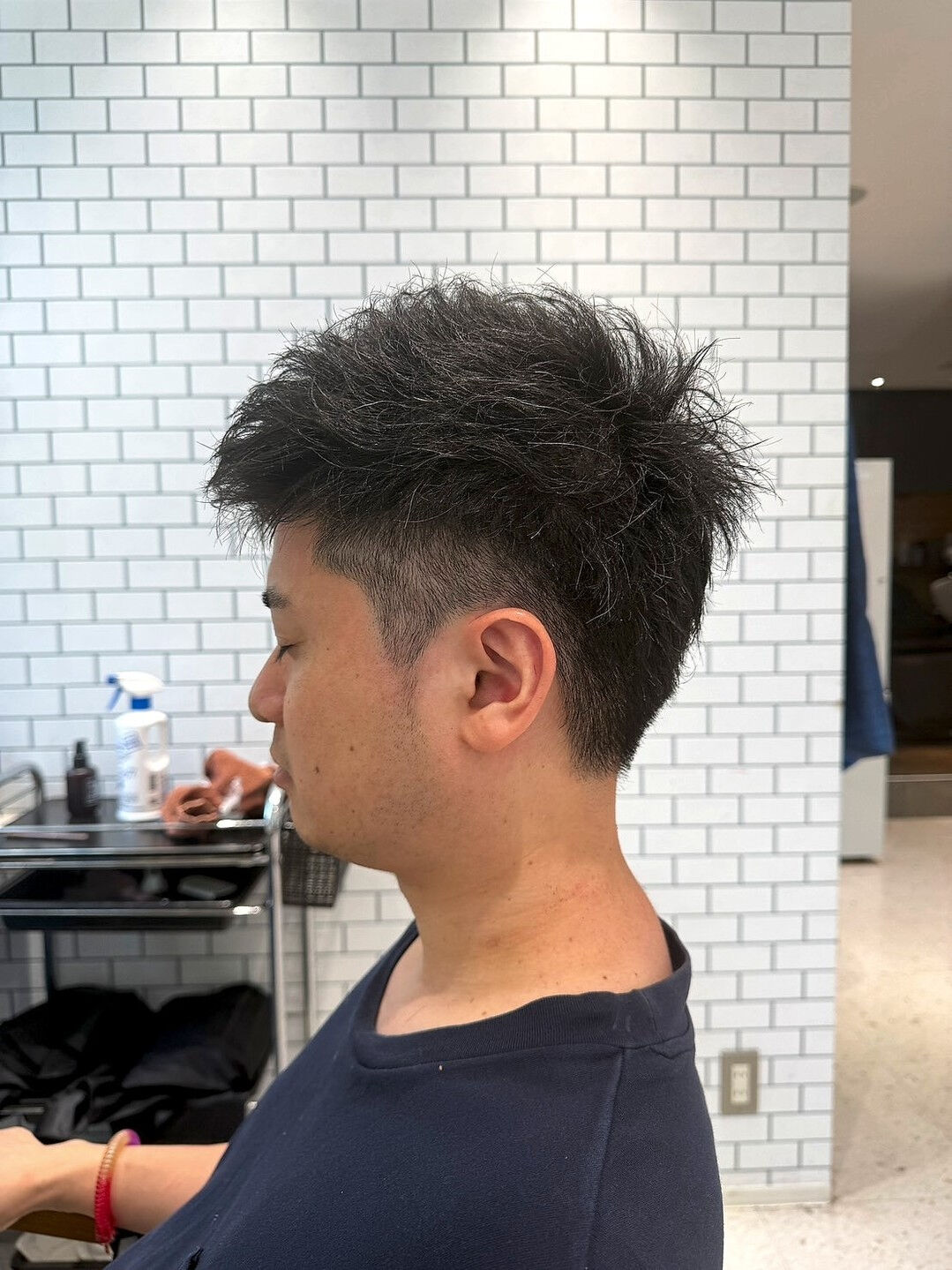 西宮のPALACCHIです😊今回は40代の男性のお客様にメン