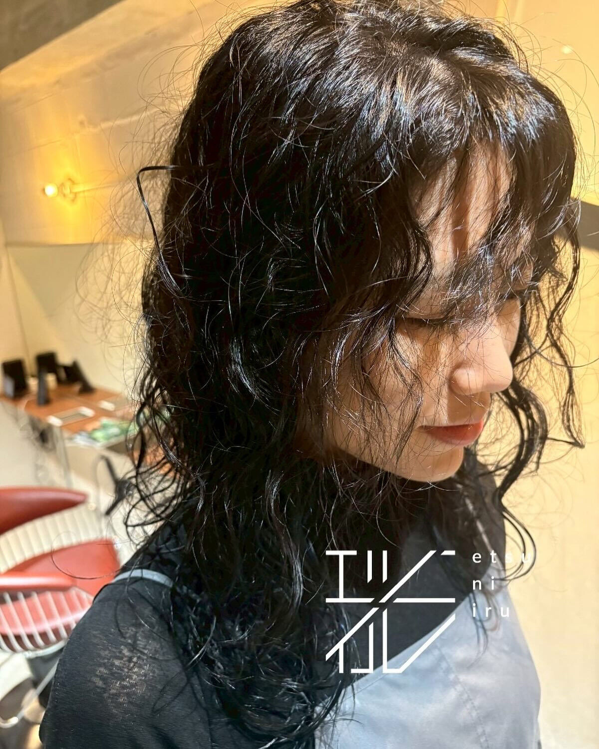 クシャっと洗い晒しなイメージ🌊🌊