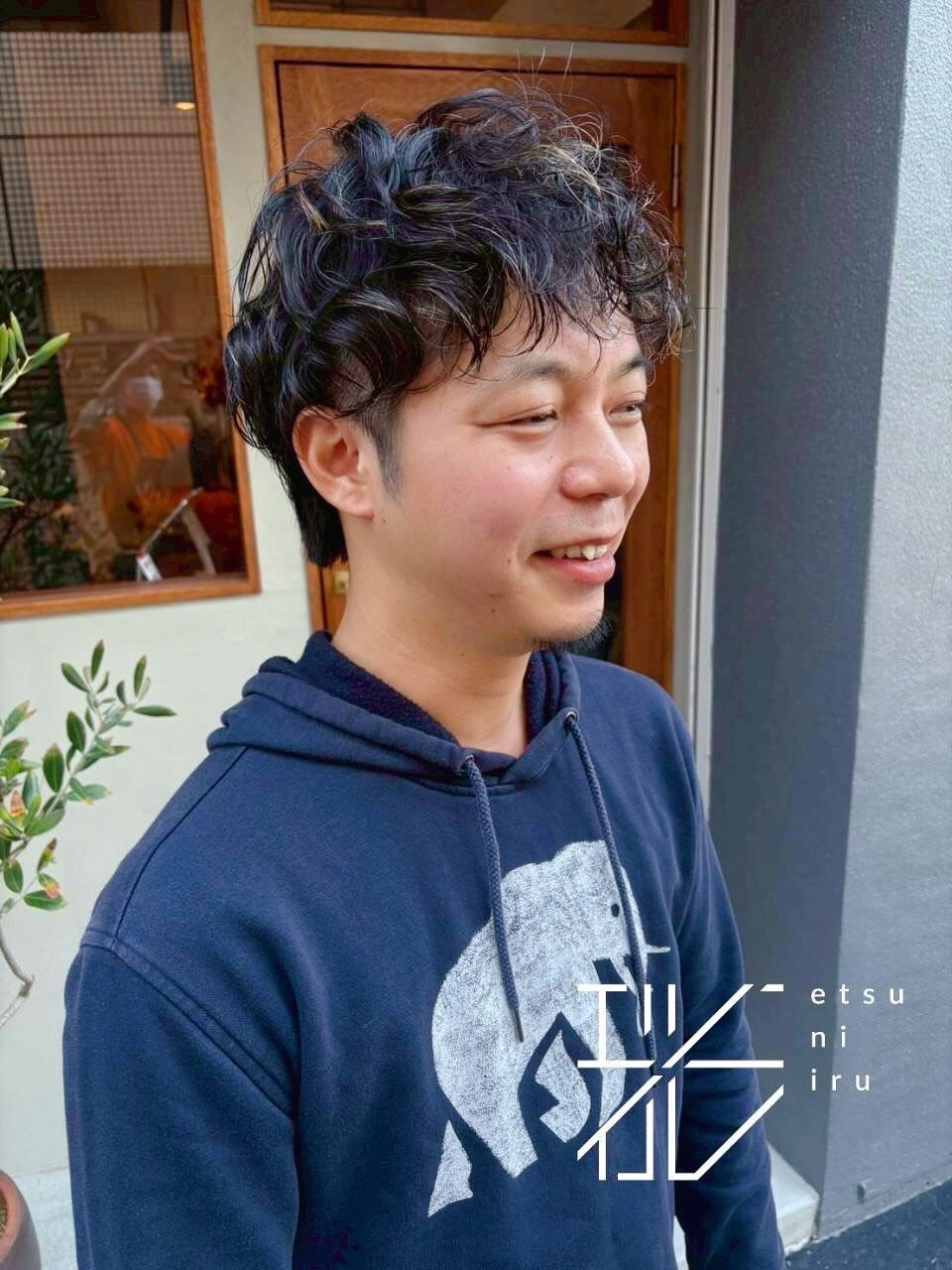 パーマがセクシー🫦