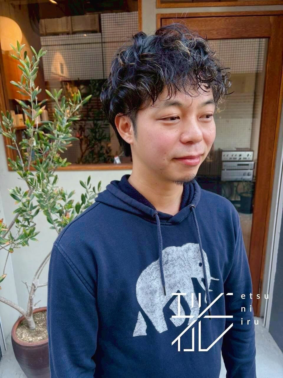 パーマがセクシー🫦